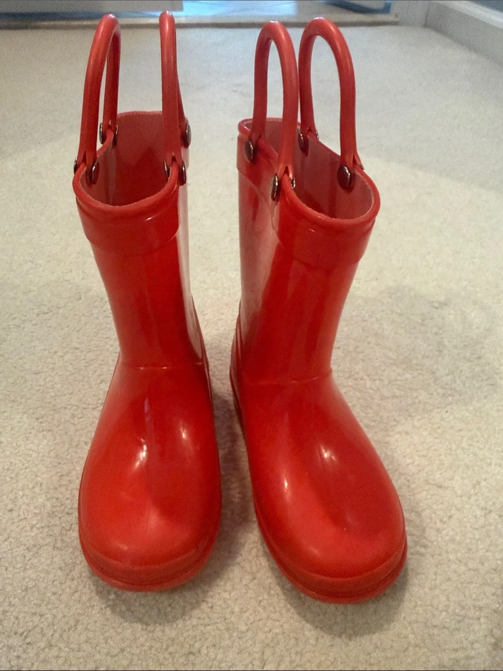 Red Kids Rain Boots